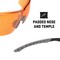 Ultrx Keen Safety Glasses, Amber 4141 - alternate 3